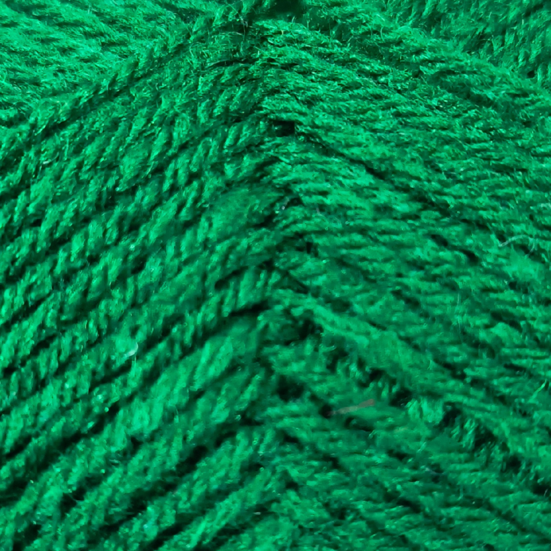 Knitsilk Acrowool – Premium Acrylic Yarn, 4 Ply (4 × 8nm), 100g Ball (200 Yards+), Wool-Like Softness | Dark Green