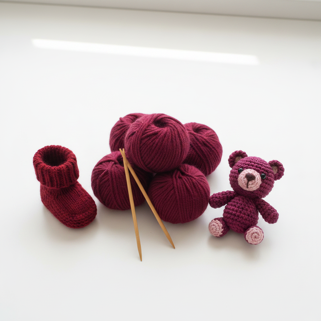 Lifestyle – Blush Bloom Yarn
