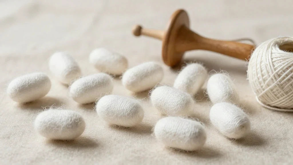 Silk Cocoons for Spinning, Felting and Dyeing 🥋✨ A Maker’s Guide from Fibre to Skein