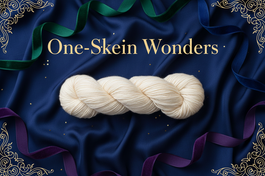 One-Skein Wonders: What to Knit or Crochet with Mulberry Silk Lace Weight Yarn