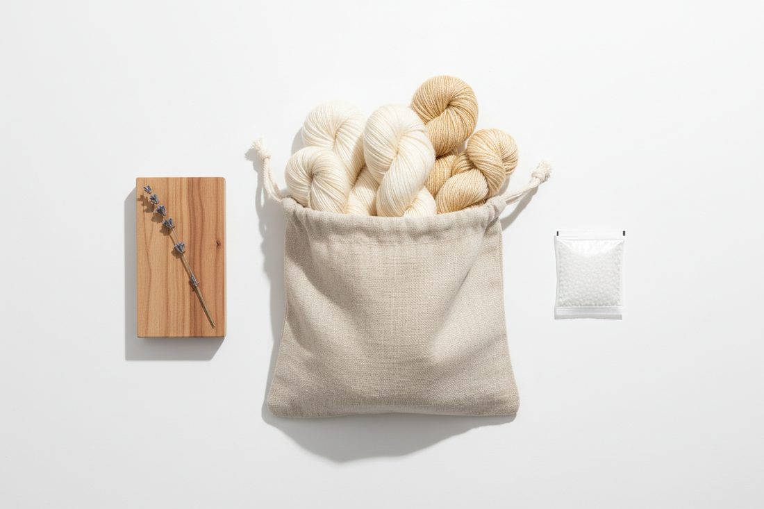 Silk Education Series #2 — How to Store Your Silk Yarns (So They Stay Gorgeous Forever) 🧶✨