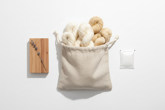 Silk Education Series #2 — How to Store Your Silk Yarns (So They Stay Gorgeous Forever) 🧶✨