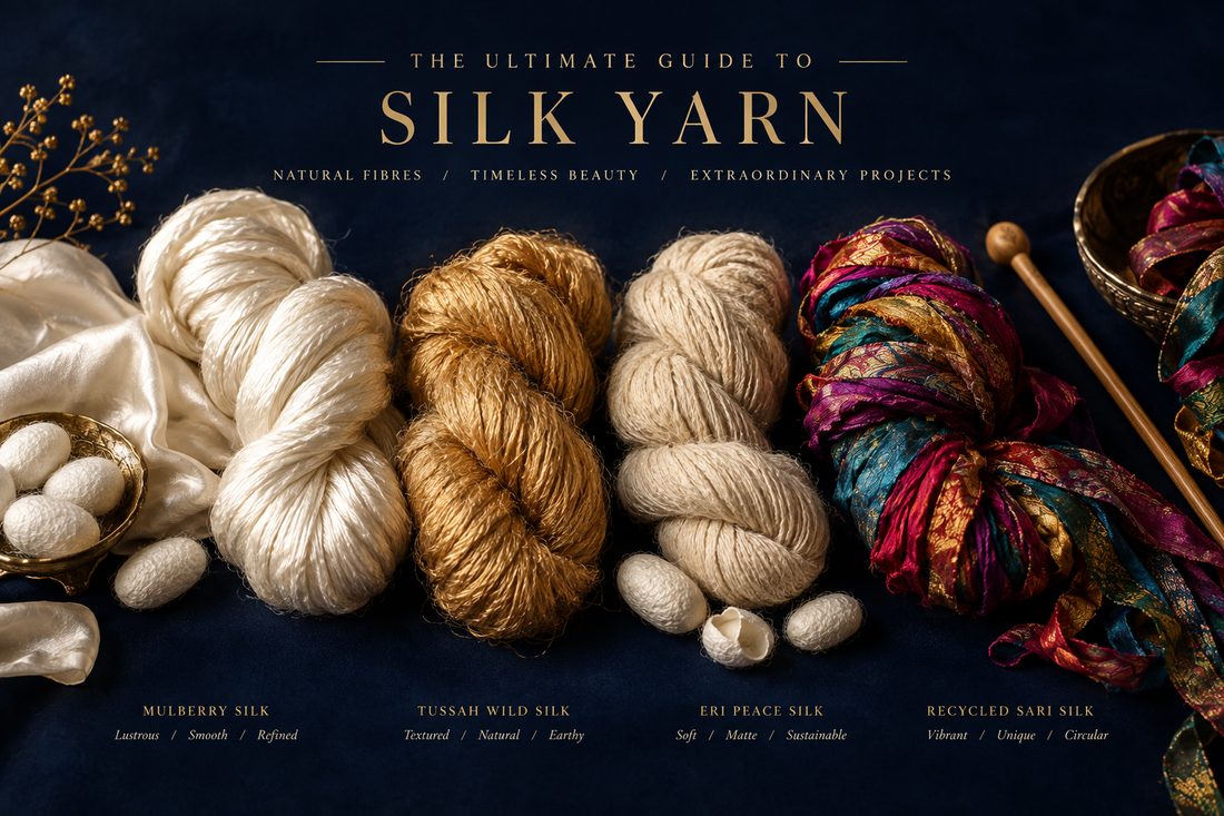 Types of Yarn: A Beginner’s Guide to Fibres and Yarns 🧵✨