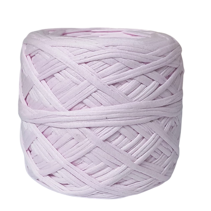 Knitsilk Flexi T-Shirt Yarn – 450g Super Chunky Recycled Cotton Blend –Pastel pink – Soft, Durable, Eco-Friendly Bulky Yarn for Knitting, Crochet, Macramé & DIY Crafts | 130+ Yards