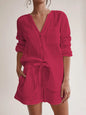 Ladies' Cotton Gauze Summer Pyjama Set — Lightweight Two-Piece Loungewear