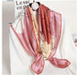 Mulberry Silk Square Scarf — European Style, 88×88 cm, All-Season Luxury