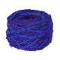 Knitsilk Recycled Sari Silk Yarn - Royal Blue | 85 Yards | 100g | 1 Gum Ball