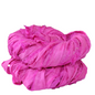 Knitsilk Recycled Sari Silk Ribbon Yarn – Super Bulky | Magenta | Crochet, Knitting, Embroidery & Jewelry Making | 100g / 30 Yards