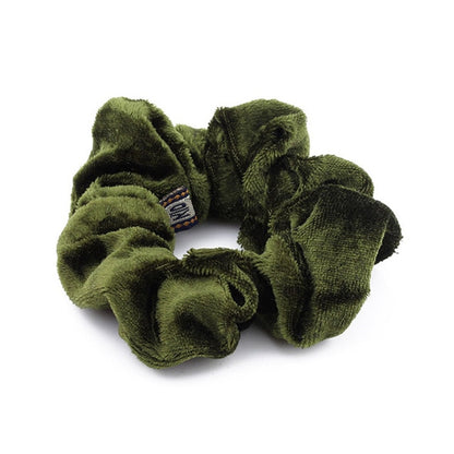 Velvet Scrunchie Hair Band — Soft Ponytail Holder for Women