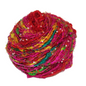 Knitsilk Recycled Sari Silk Beads Yarn – Multicolor | 100g, 80+ Yards
