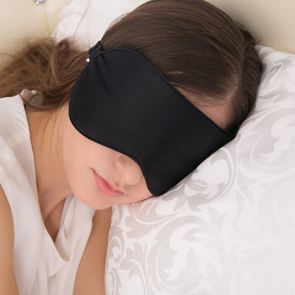 Mulberry Silk Sleeping Eye Mask — Double-Sided, Adjustable & Hypoallergenic