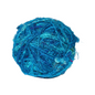 Knitsilk Recycled Sari Silk Yarn -  Aqua Blue | 85 Yards | 100g | 1 Gum Ball