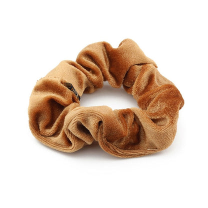 Velvet Scrunchie Hair Band — Soft Ponytail Holder for Women