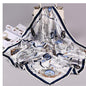 Mulberry Silk Square Scarf — European Style, 88×88 cm, All-Season Luxury