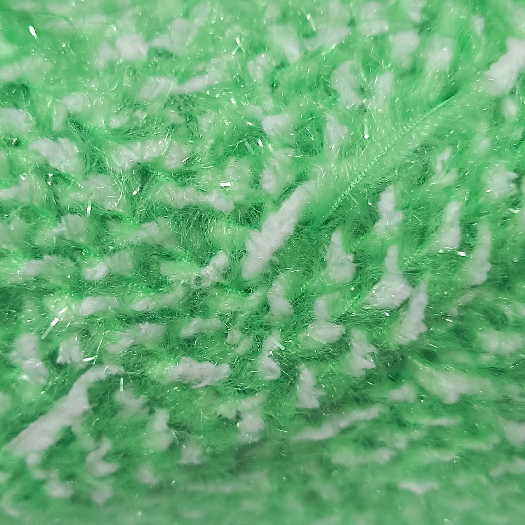 Knitsilk SoftySpark Super Bulky ShimmerTwist Yarn 100g | Emerald Twinkle (Green)