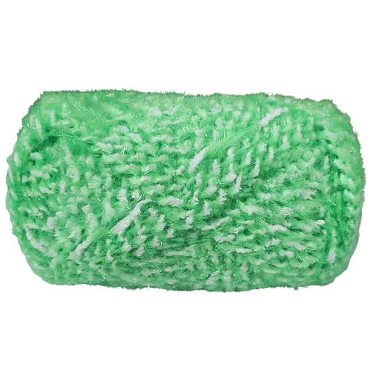 Knitsilk SoftySpark Super Bulky ShimmerTwist Yarn 100g | Emerald Twinkle (Green)