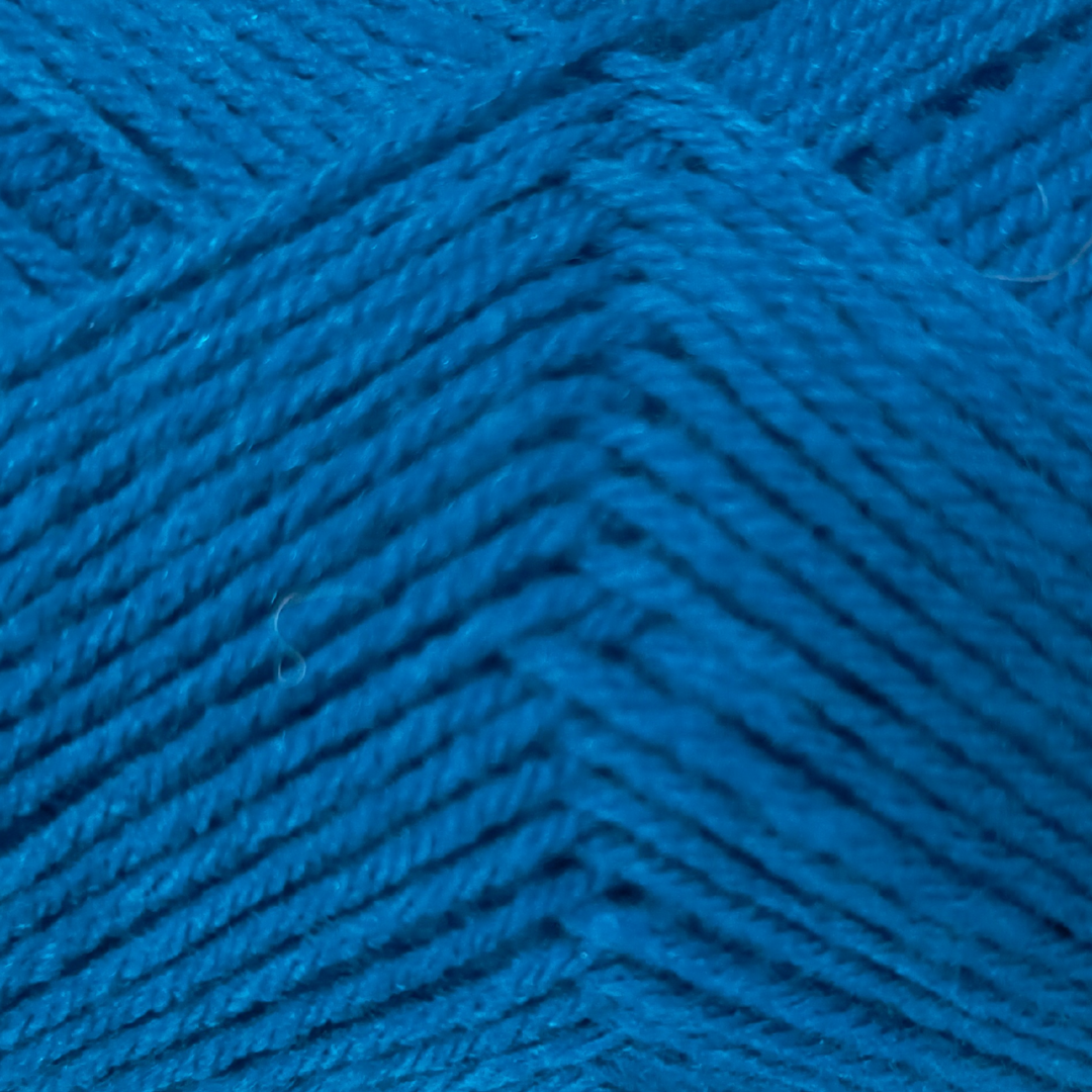 Knitsilk Acrowool – Premium Acrylic Yarn, 4 Ply (4 × 8nm), 100g Ball (200 Yards+), Wool-Like Softness | Electric Blue