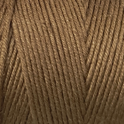 Knitsilk DK Silk Cotton Yarn | 2/60NM x 8 Ply | 180 Yards / 50g | Brown | Soft, Lustrous, Premium Silk Cotton Blend for Knitting, Crochet & Crafting
