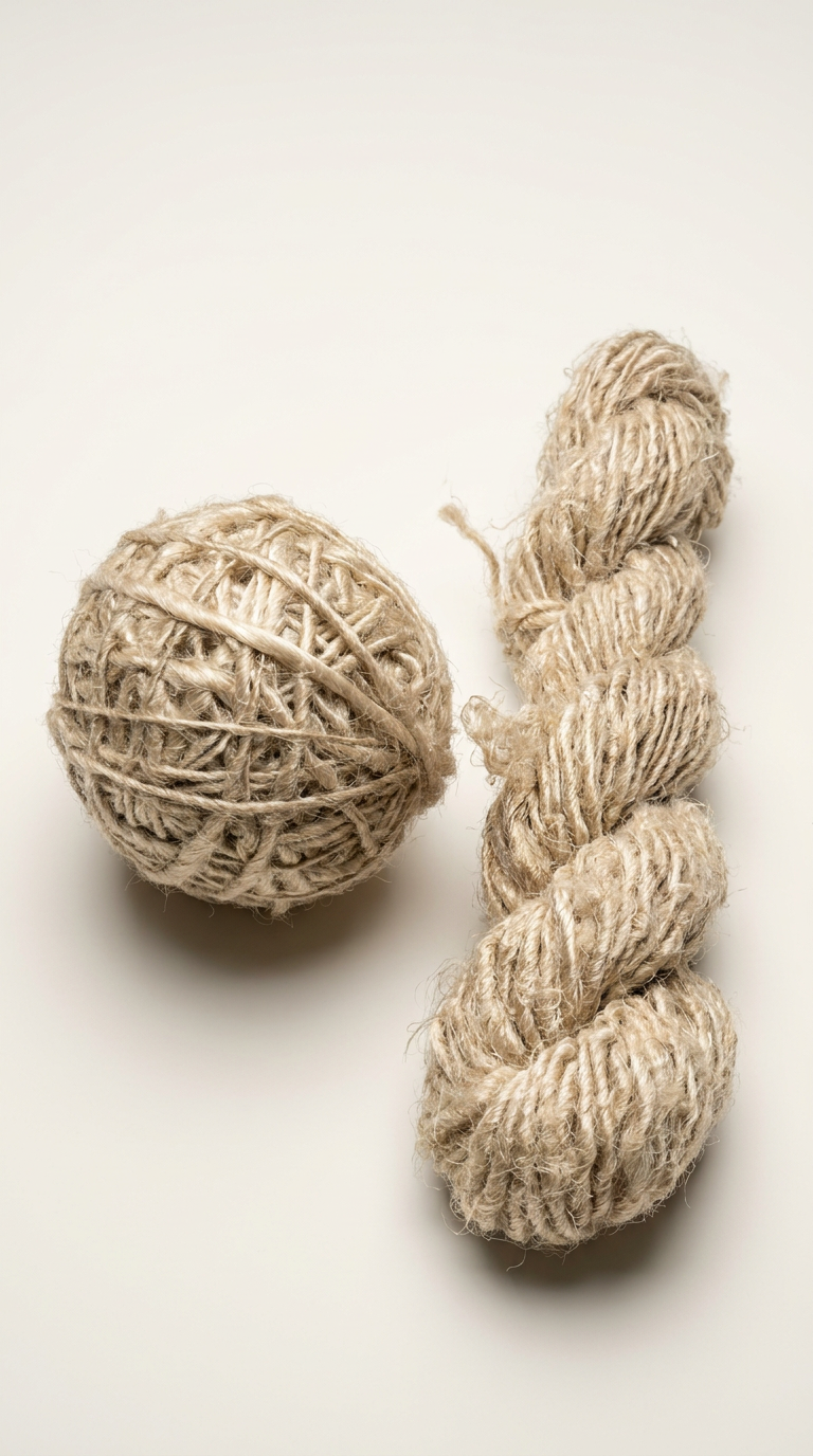 KnitSilk Banana Silk Handspun Yarn - Color BSY09 - Pack of 2 x 100g skein and ball