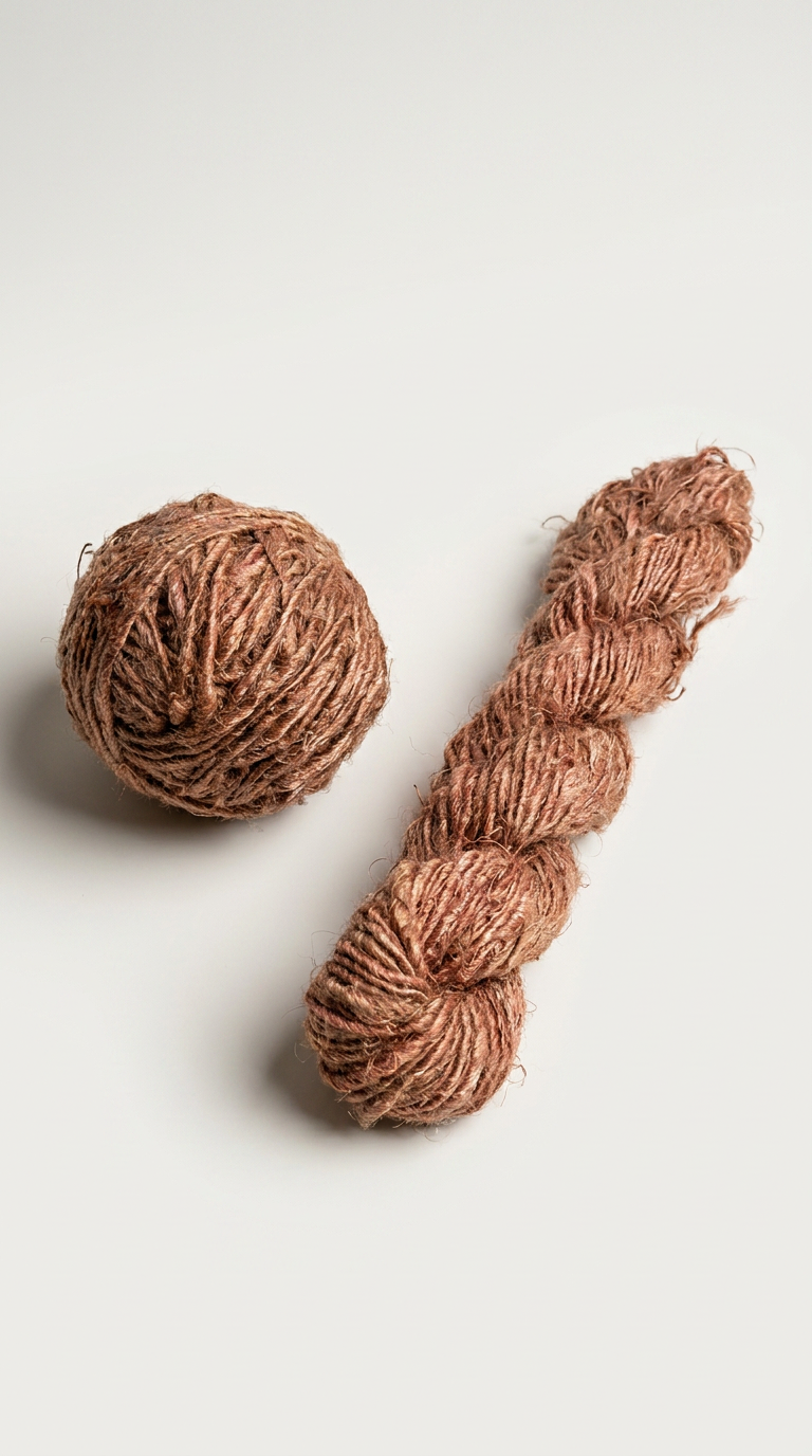 KnitSilk Banana Silk Handspun Yarn – Pack of 2 x 100g | 17 Colors | Vegan & Eco-Friendly