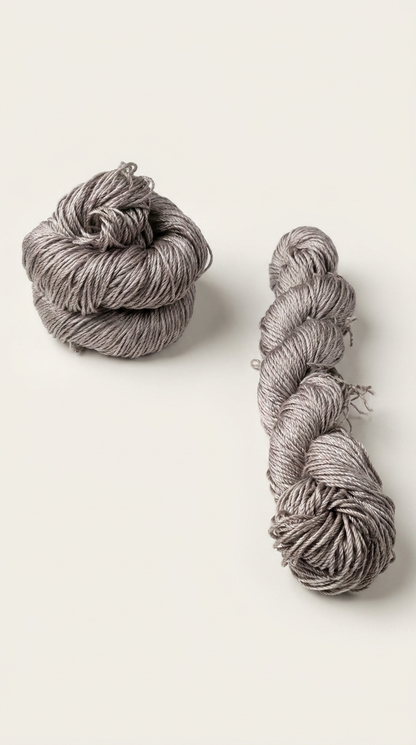 Knitsilk 3 Ply 100% Mulberry Silk Lace Weight Yarn | Perfect for Knitting, Crocheting & Weaving | Premium Quality Silk Yarn for Luxurious Projects (50g – 260 Yards, Bronze)