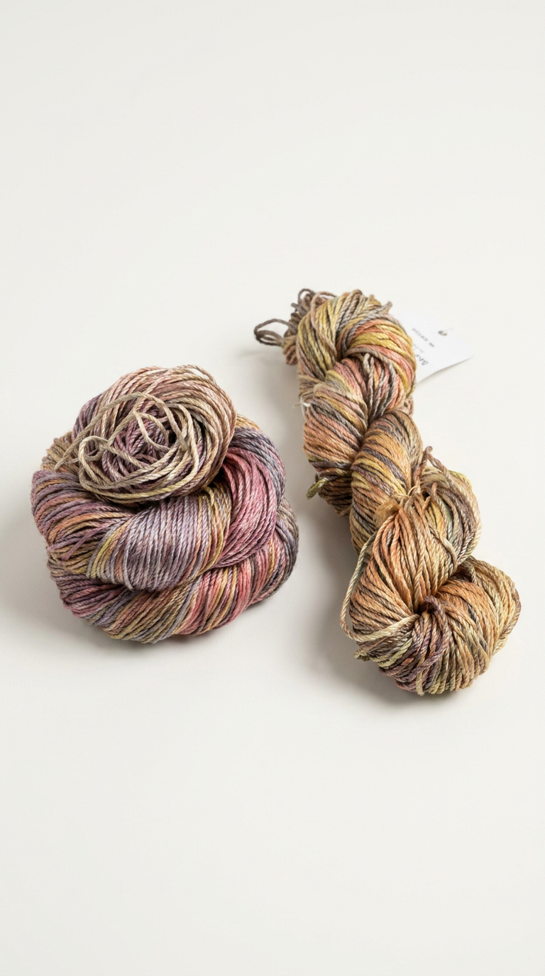 Knitsilk 3-fädiges 100% Maulbeerseide Lace Garn | Perfekt zum Stricken, Häkeln & Weben | Hochwertiges Seidengarn für luxuriöse Projekte (50g – 238 Meter, Super gold)