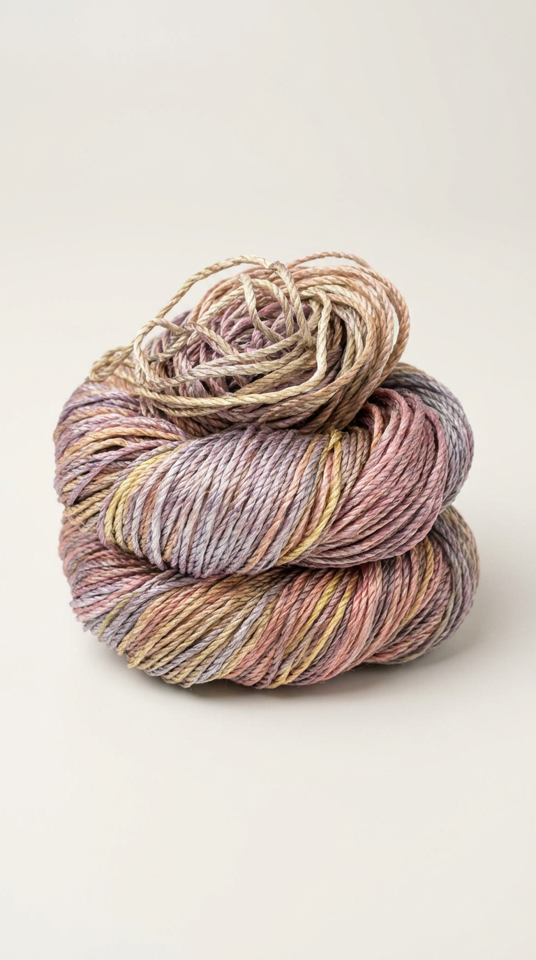 Knitsilk 3-fädiges 100% Maulbeerseide Lace Garn | Perfekt zum Stricken, Häkeln & Weben | Hochwertiges Seidengarn für luxuriöse Projekte (50g – 238 Meter, Super gold)