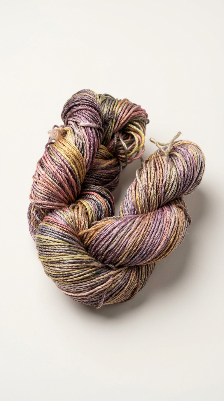Knitsilk 3-fädiges 100% Maulbeerseide Lace Garn | Perfekt zum Stricken, Häkeln & Weben | Hochwertiges Seidengarn für luxuriöse Projekte (50g – 238 Meter, Super gold)