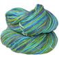Knitsilk Recycled Mulberry Silk Roving Worsted Yarn — Hand-Dyed | 100g / 225 Yds | Santorini
