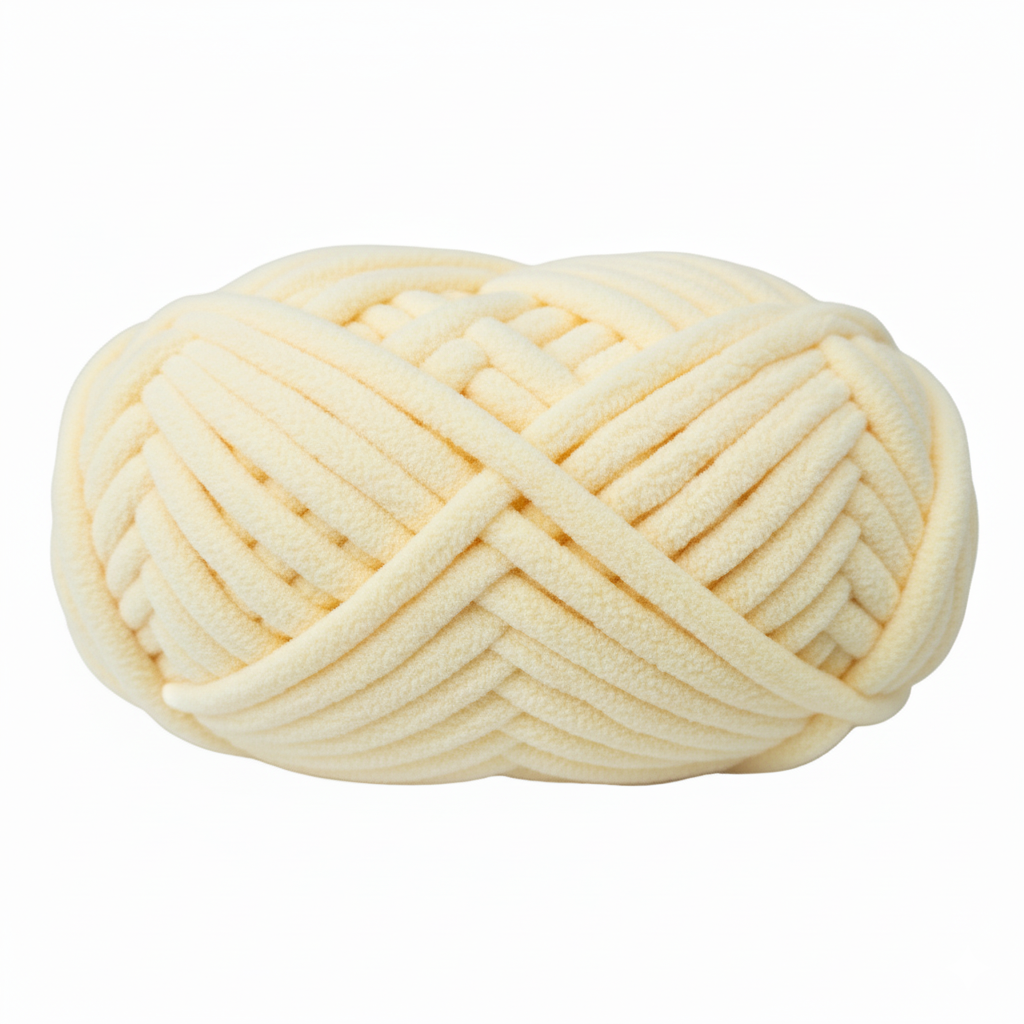 Knitsilk Baby Soft Blankie Wool Yarn | Natural, Ultra-Soft Wool for Premium Baby Blankets, Cozy Throws & Quick Projects | 100 Grams | Light Camel
