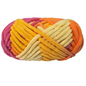 Knitsilk Baby Soft Blankie Wool Yarn | Natural, Ultra-Soft Wool for Premium Baby Blankets, Cozy Throws & Quick Projects | 100 Grams | Pink-Yellow -Orange