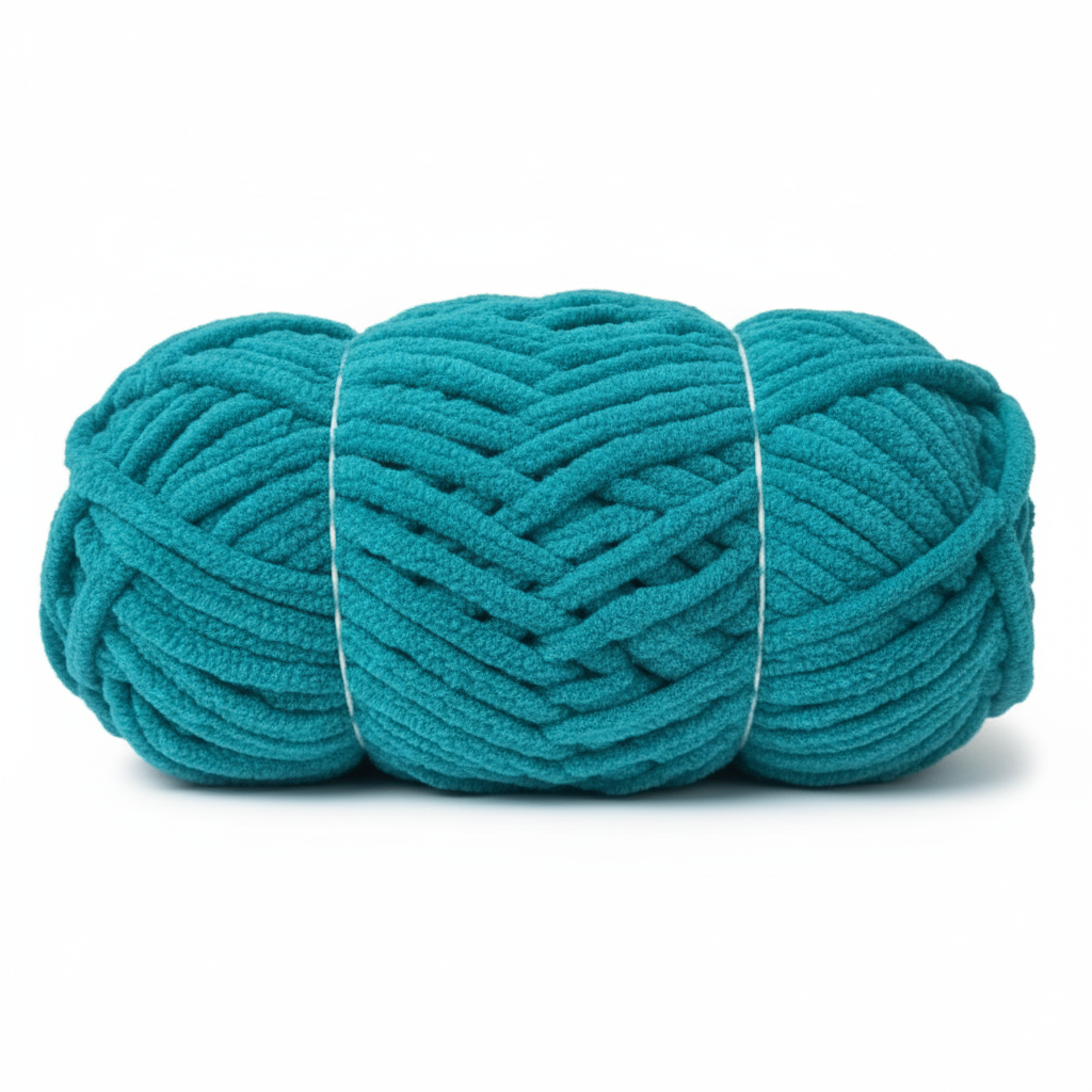 Knitsilk Baby Soft Blankie Wool Yarn | Natural, Ultra-Soft Wool for Premium Baby Blankets, Cozy Throws & Quick Projects | 100 Grams | Dark Green