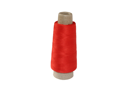 Knitsilk Silk Cotton Blend Yarn – Orange  | 2/60NM Ultra-Fine Thread | 1400+ Yards | 50g