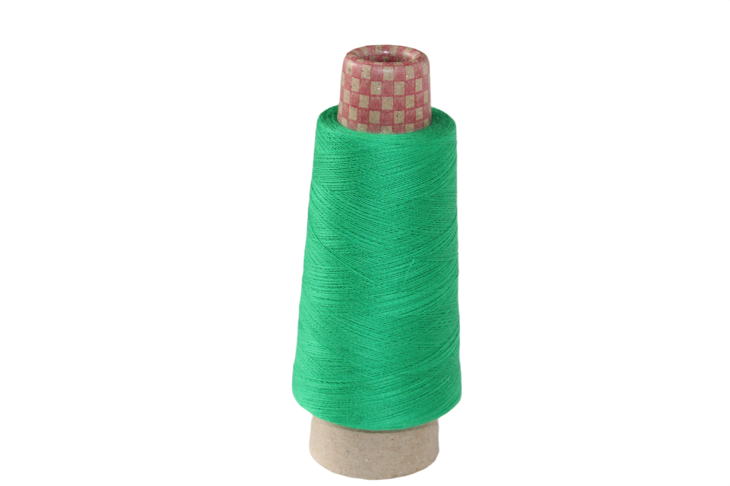 Knitsilk Silk Cotton Blend Yarn – Green | 2/60NM Ultra-Fine Thread | 1400+ Yards | 50g