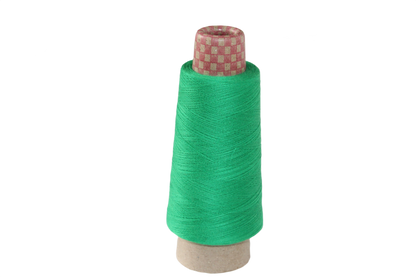 Knitsilk Silk Cotton Blend Yarn – Green | 2/60NM Ultra-Fine Thread | 1400+ Yards | 50g