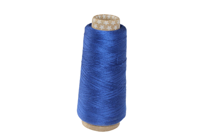 Knitsilk Silk Cotton Blend Yarn – Navy Blue | 2/60NM Ultra-Fine Thread | 1400+ Yards | 50g