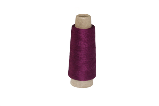 Knitsilk Silk Cotton Blend Yarn – Magenta | 2/60NM Ultra-Fine Thread | 1400+ Yards | 50g