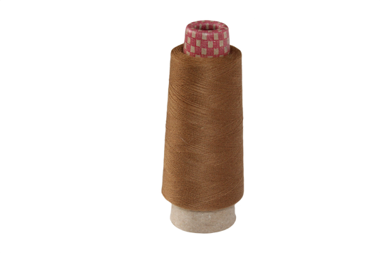 Knitsilk Silk Cotton Blend Yarn – Light Brown | 2/60NM Ultra-Fine Thread | 1400+ Yards | 50g