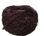 Knitsilk Premium Ball Recycled Sari Silk Yarn - Coffee Brown- 100gm, 150yards