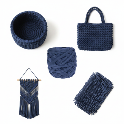 Collage – Navy Blue