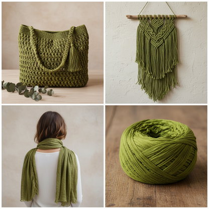 Collage – Olive Green