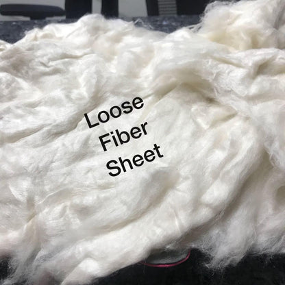 Knitsilk Mulberry Silk Fiber Yarn 200g – Natural White