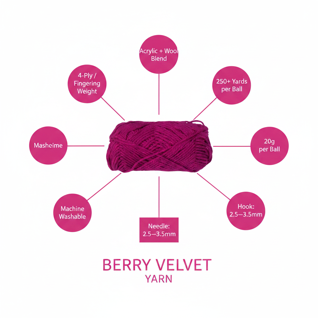 Infographic – Berry Velvet Specs