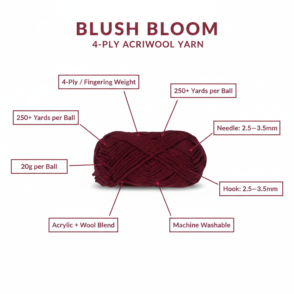 Infographic – Blush Bloom Specs
