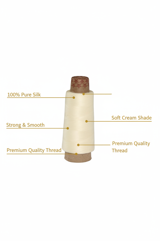 Infographic – Cream Silk Thread Features
