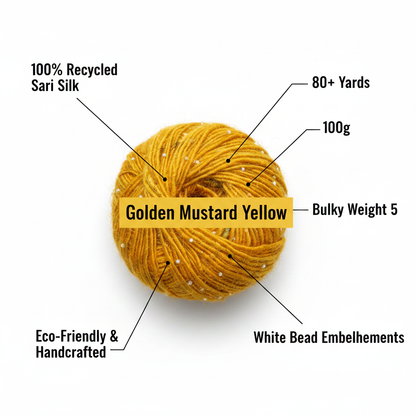 Infographic - Golden Mustard Yarn
