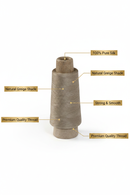 Infographic – Natural Greige Silk Thread Features