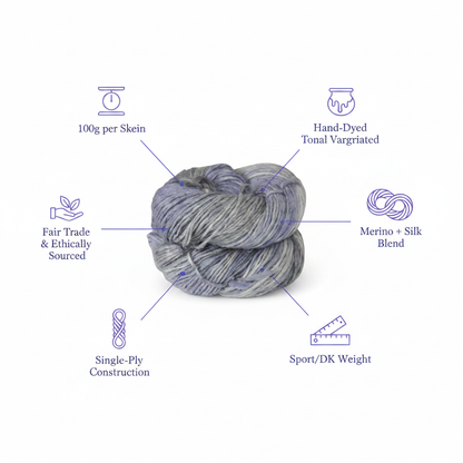 Infographic – Silver Grey Yarn