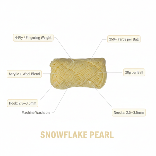 Infographic – Snowflake Pearl Specs