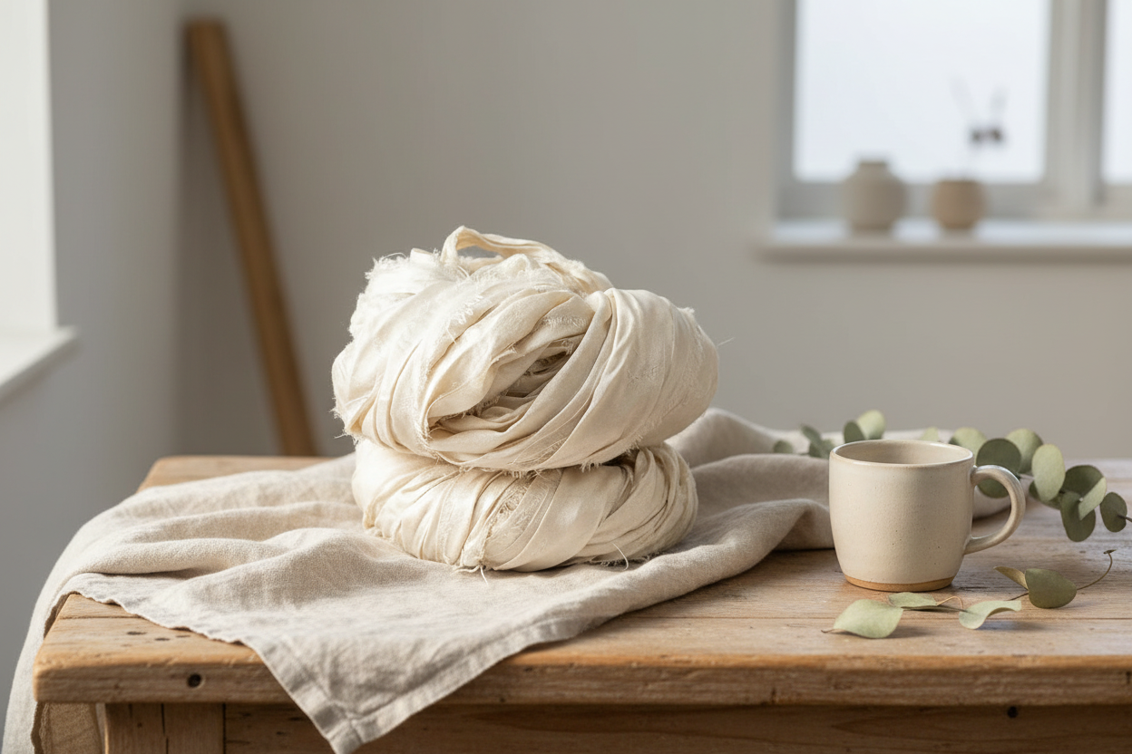 Lifestyle – Sari Silk Ribbon Yarn Revised